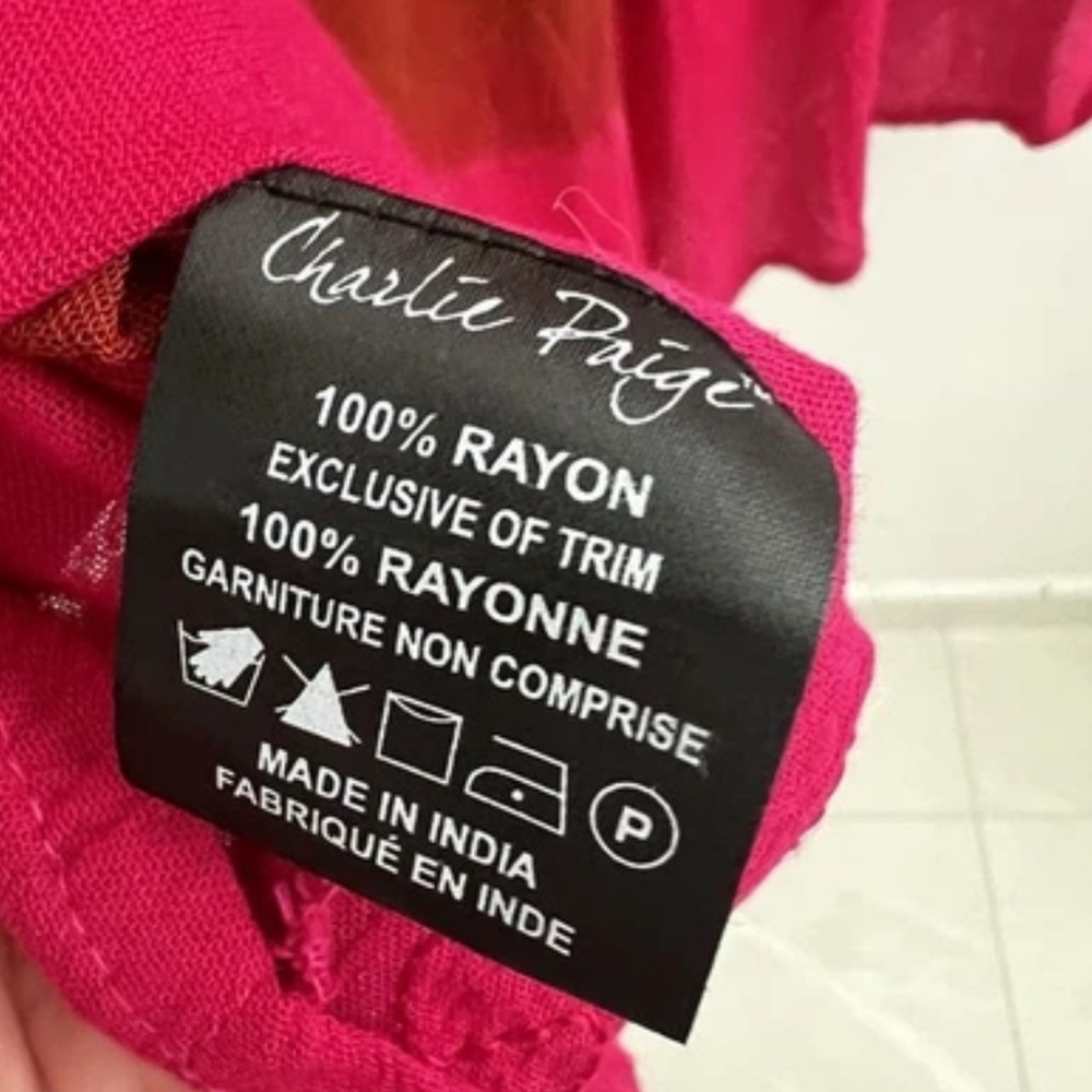 Charlie Paige tie dye blouse Top hippie - Picture 10 of 11